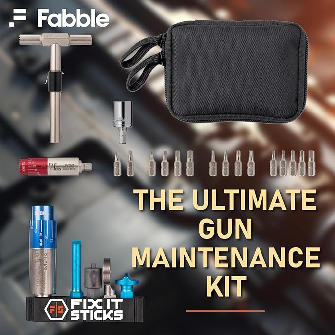 Fix It Sticks Kit Destornillador de Torque 15-65 in-lbs con Estuche miniatura 3