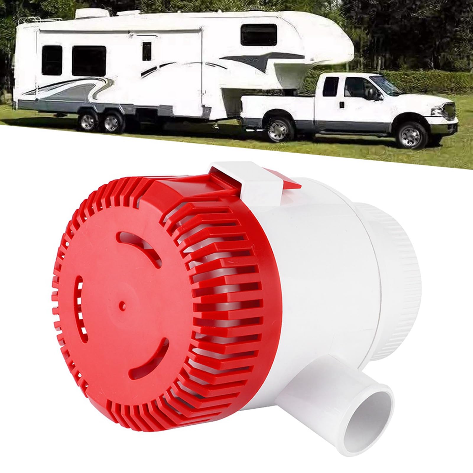 Bomba De Achique Marina Sumergible 3500GPH 12V G3500‑01 Para Barcos Y Yates Accesorio Profesional Con Eje De Acero Inoxidable Y Protección Contra Corrosión Diseño Duradero Y Eficiente