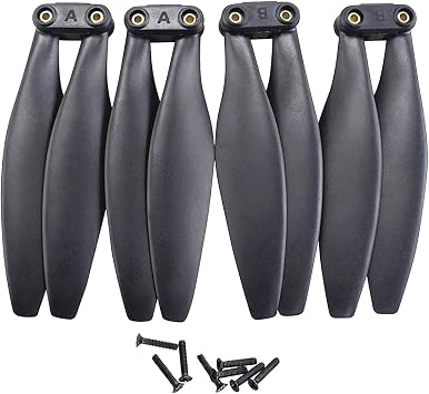 12PCS Propeller for HS720 HS720E Folding Four-axis Aircraft Blade Aerial Photography Brushless RC Drone Accessories