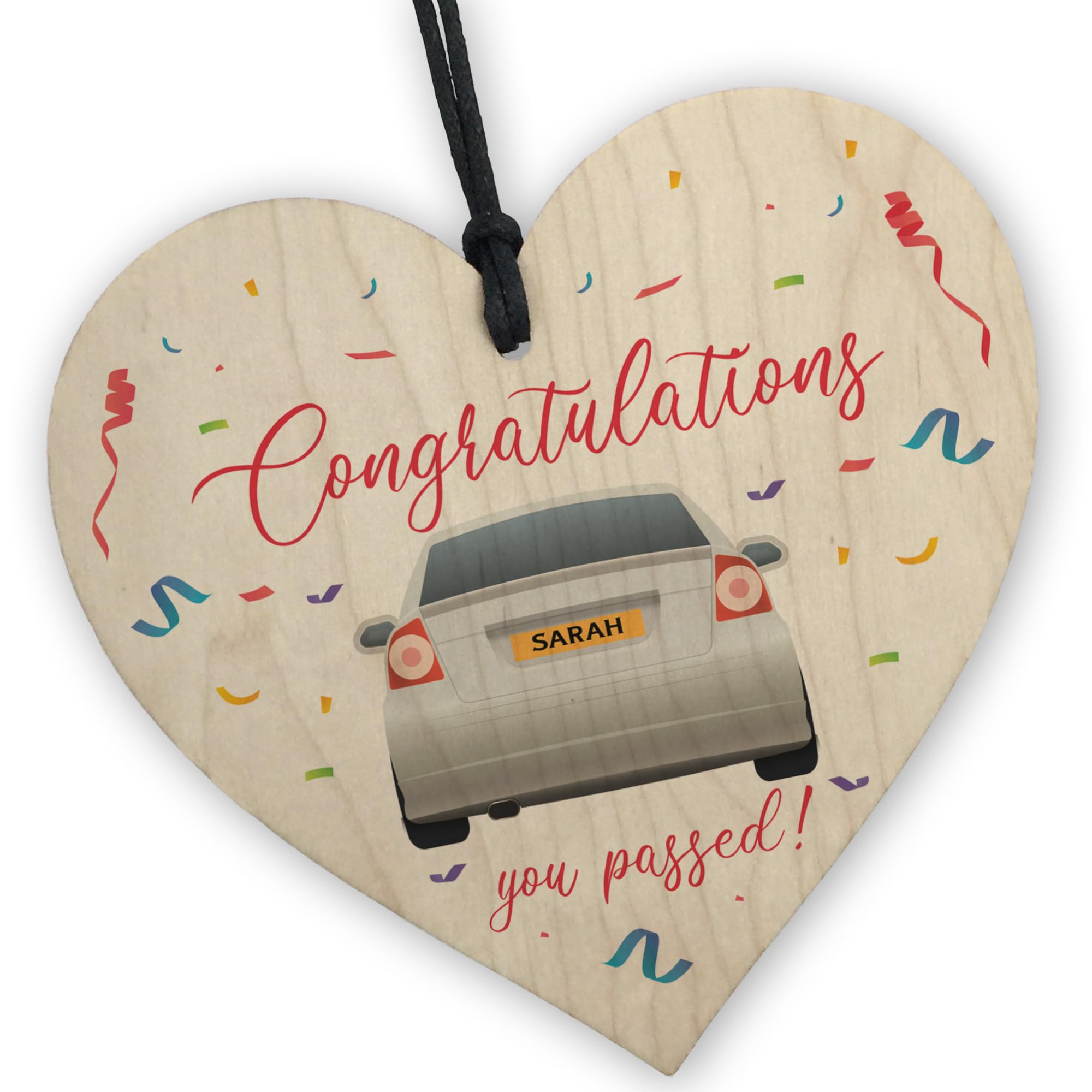 Red Ocean Congratulations You Passed Driving Test Personalised Gift For Daughter Son Well Done Gift Keepsake