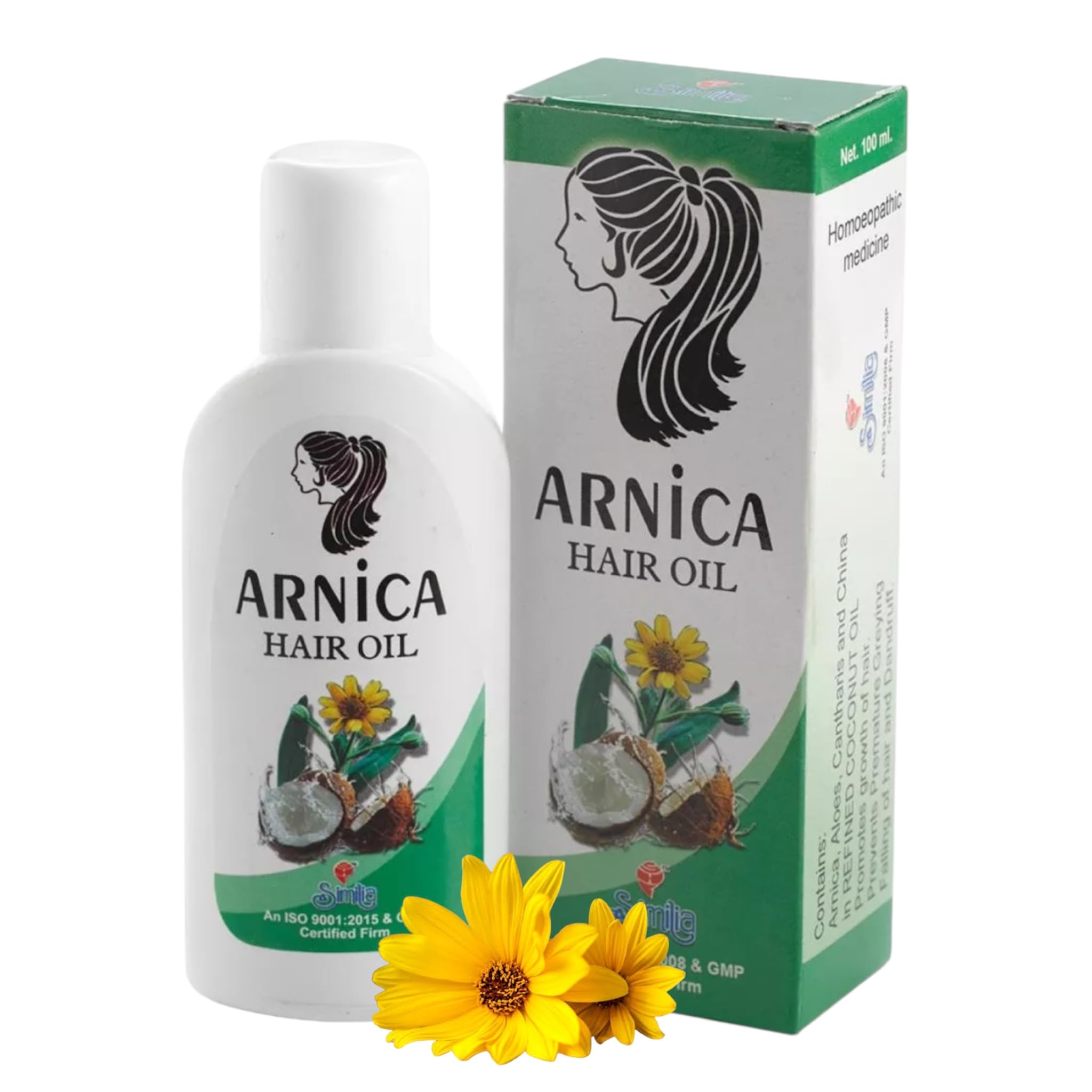 276 Similia Arnica Hair Oil Homeopathic Formulation 100ml - SET OF 1 Bottle-image-2