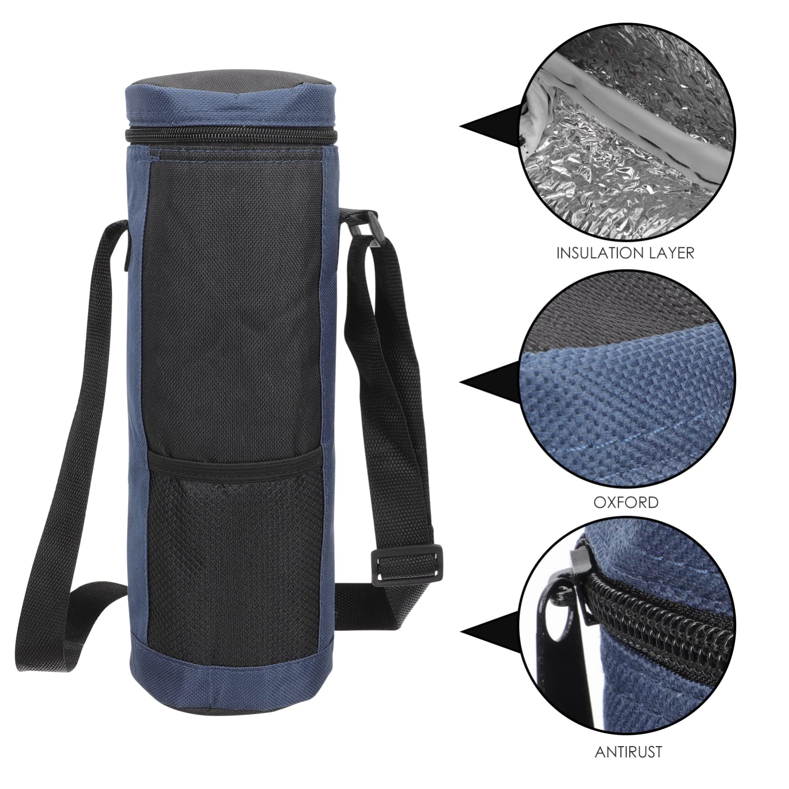 Toyvian Bolsa De Almacenamiento Para Biberones 4 Unidades Para Viaje Camping De Tela Oxford