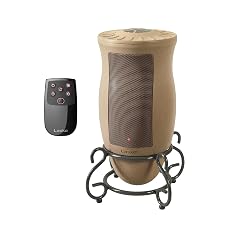 Lasko Oscillating Designer Ceramic Tower Space Heater for Home with Adjustable Thermostat Timer and Remote Control 16 Inches