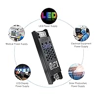 Vista 6 de Fuente de alimentación conmutada regulada universal de 12 V 3 A 36 W, convertidor de 100-250 V CA a 12 V CC, controlador LED, transformador