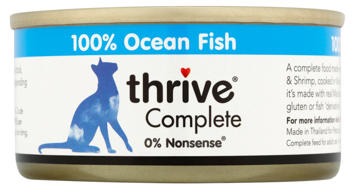 Thrive Complete Adult Ocean Fish 75g (Pack of 12)