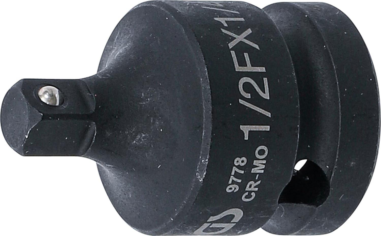 BGS 9778 | Impact Socket Adaptor | 12.5 mm (1/2") internal square - 6.3 mm (1/4") external square