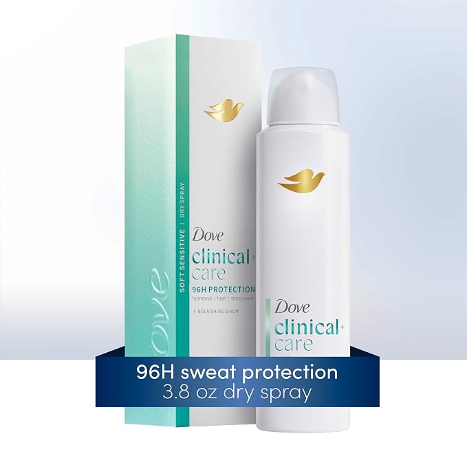 Desodorante aerosol Dove Clinical + Care 3.8 oz para mujeres miniatura 10
