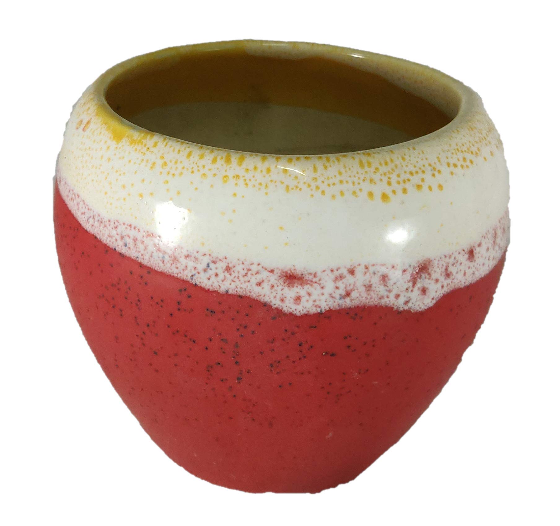 UrbanRoots Small Apple Ceramic Pot (Red) (B07XPJJ33V) Amazon Price History, Amazon Price Tracker