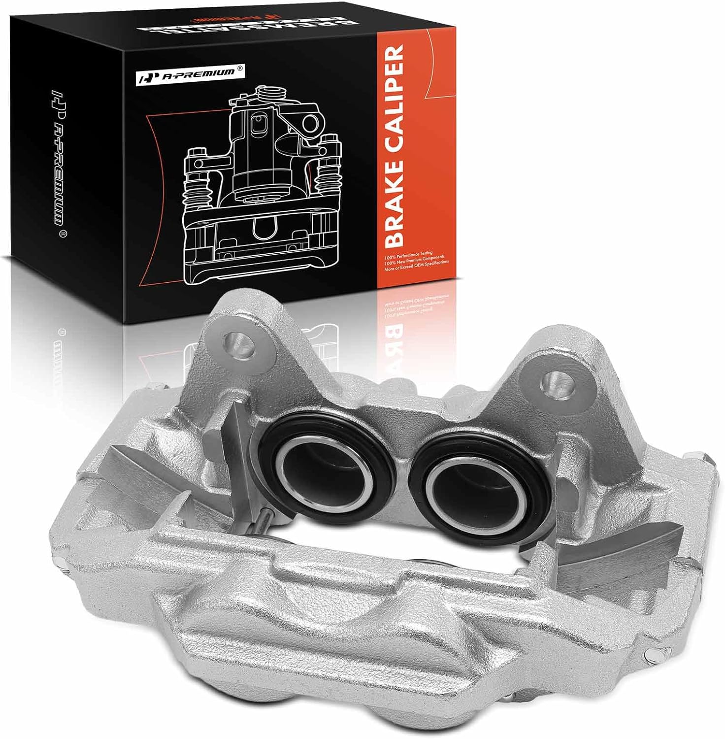 Un conjunto de pinzas de freno de disco A-Premium compatible con