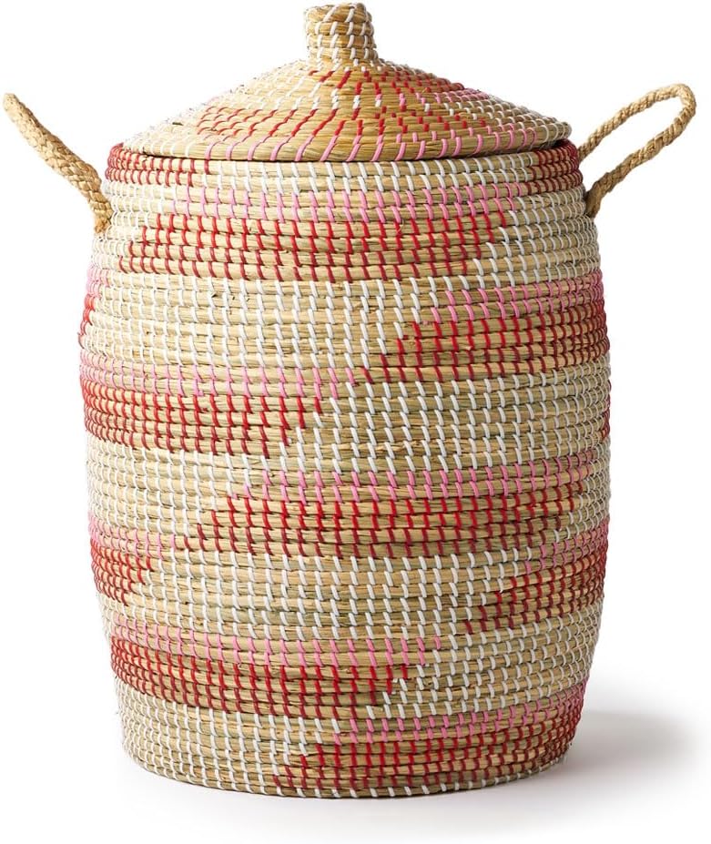 サイドボード ラタン バスケット付 ナチュラル 籐家具 収納 214-1325