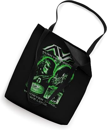 Alien vs Predator Whoever Wins We Lose Retro Tote Bag