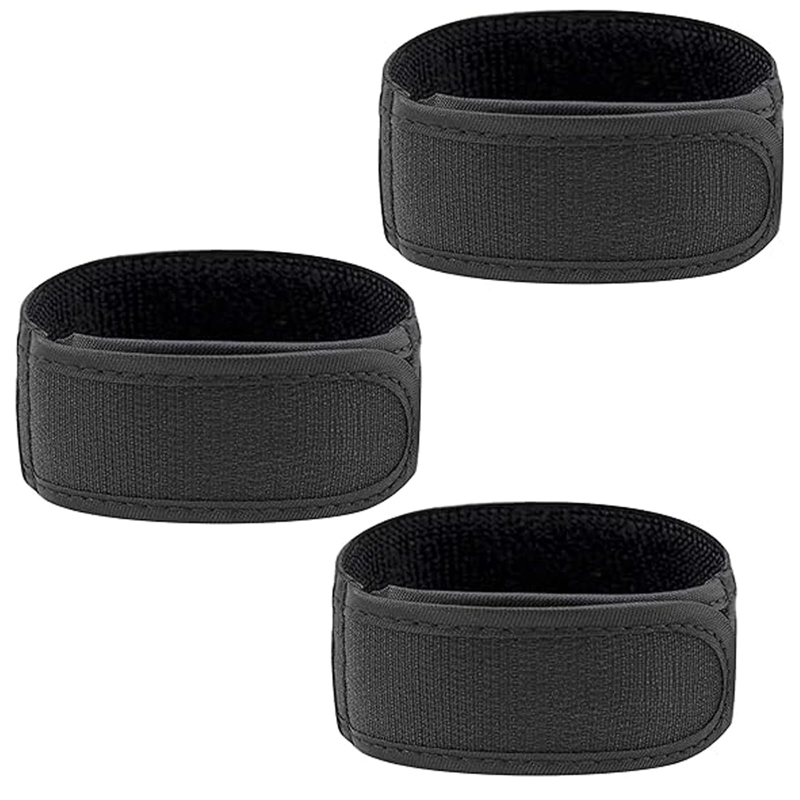 Hiuyavy No Buckle Belts for Men, 3PCS No Buckle Elastic Belt, Side Waist Buckless Belt, Lazy Adjustable Belts for Men Waist Belt Lnvisible Waist Tightener(Black)