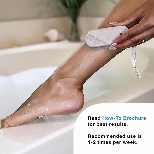 Miniatura 8 de Exfoliante para piernas y cuerpo: exfoliante profundo para tratamiento de piernas de fresa, tratamiento de cabello encarnado, potente removedor de