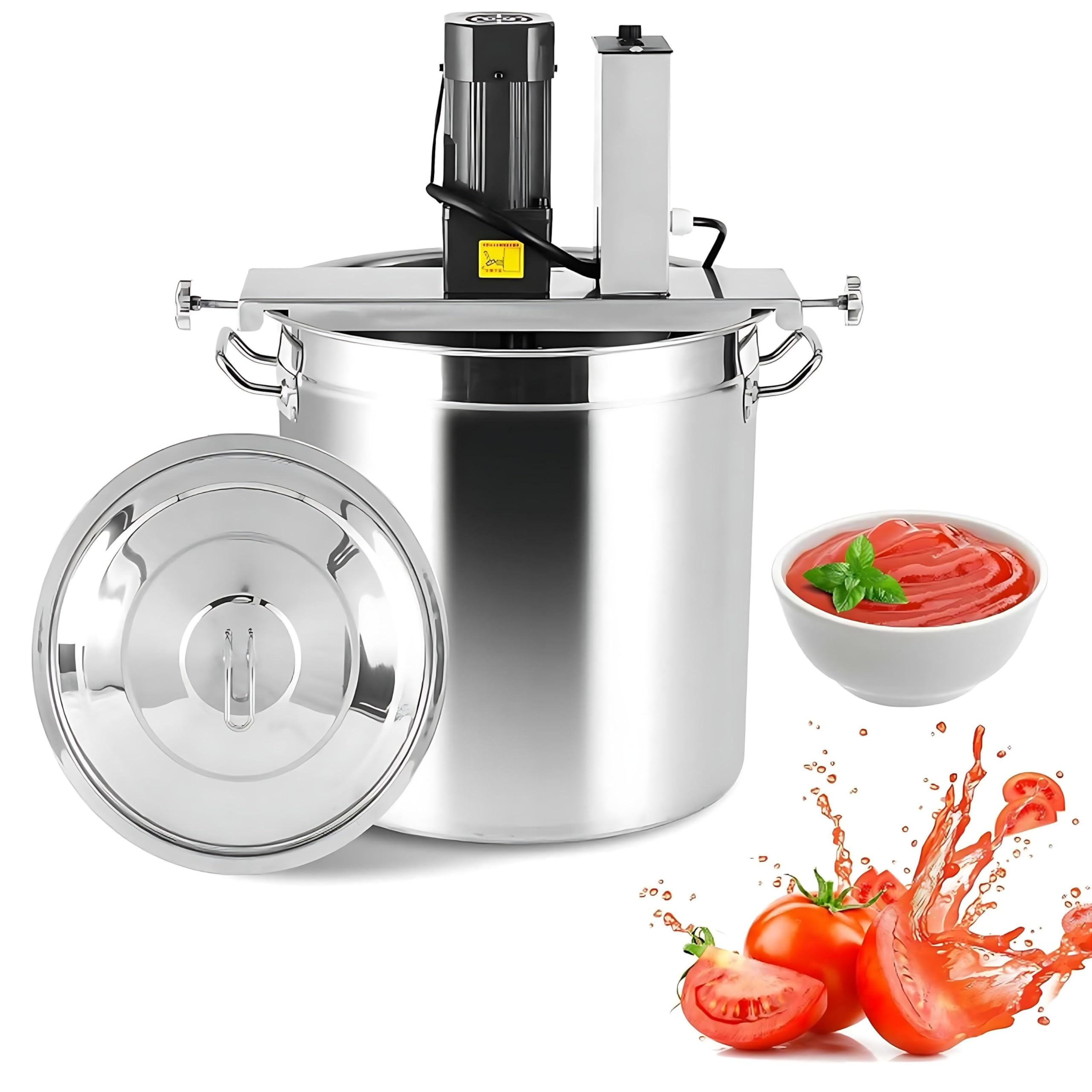 Mélangeur électrique automatique commercial pour éviter de brûler vos sauces et chili