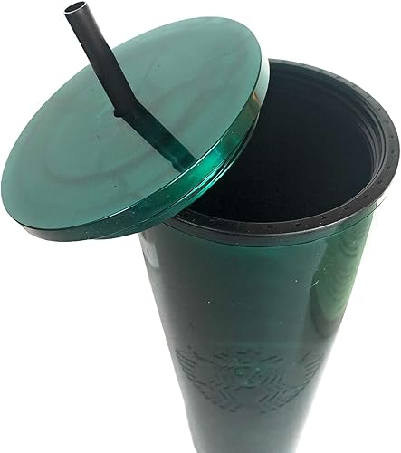 Miniatura 3 de Holiday 2020 Venti - Vaso de mármol verde de 24 onzas