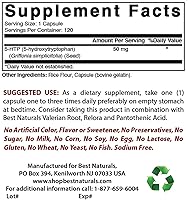 Vista 1 de Best Naturals 5-HTP 50 mg y NAC - N acetil cisteína 600 mg