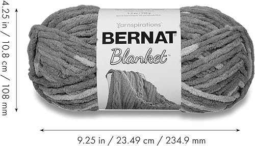 Miniatura 9 de Bernat Manta Oceanside - Paquete de 3 hilos de 5.29 oz5.3 onzas, poliéster, 6 súper voluminosos, 108 yardas, tejidoganchillo