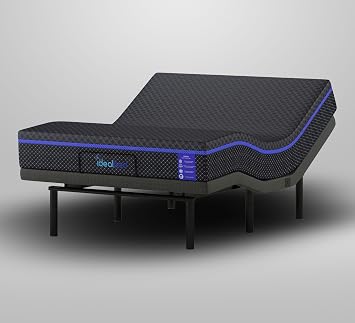 iDealBed G4 Nova Luxury Memory Foam Mattress + 4i Custom Adjustable Bed, Pressure Relief Support, Cooling Temp Regulation, Advanced Silent Operation, Massage (Nova Firm, Full)