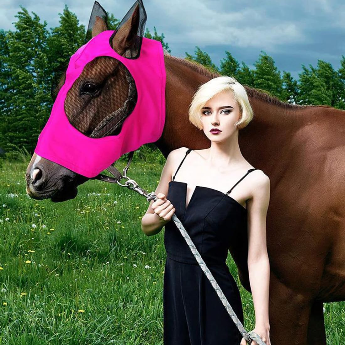 Maschera Antimosche Cavallo Antimosche Per Cavalli