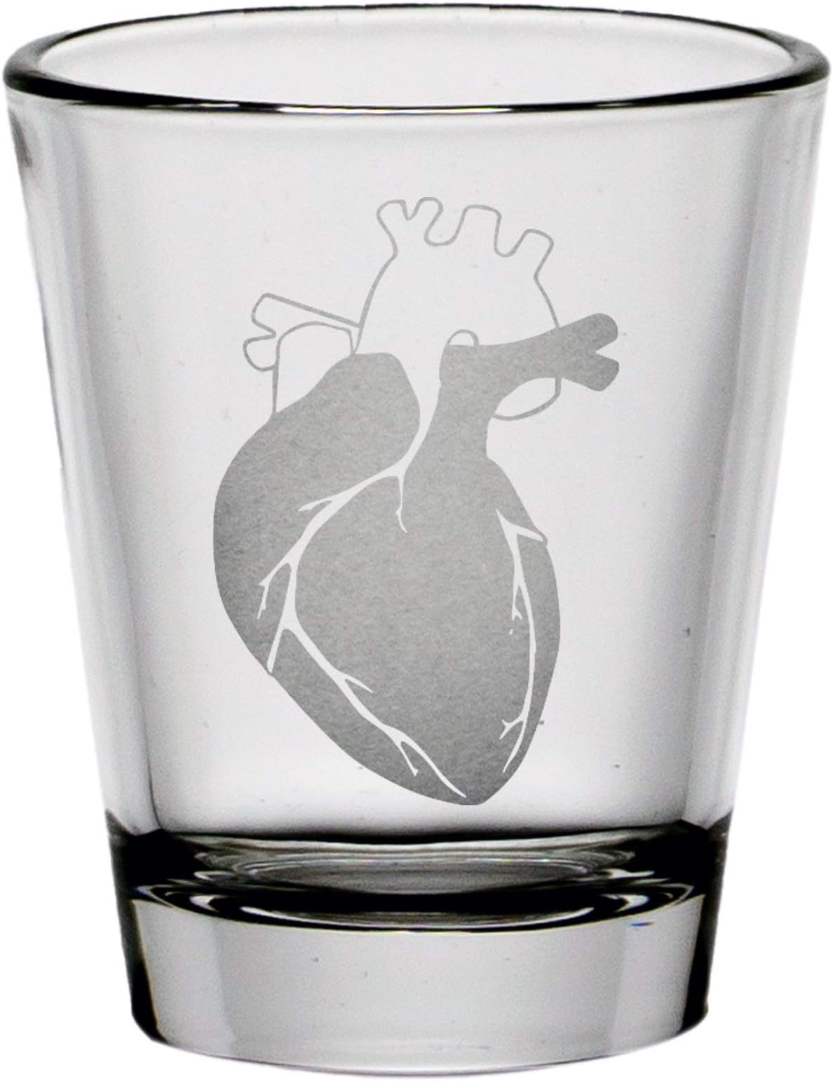 Mixing SpiritsAnatomically Correct Heart Shot Glass (Clear)