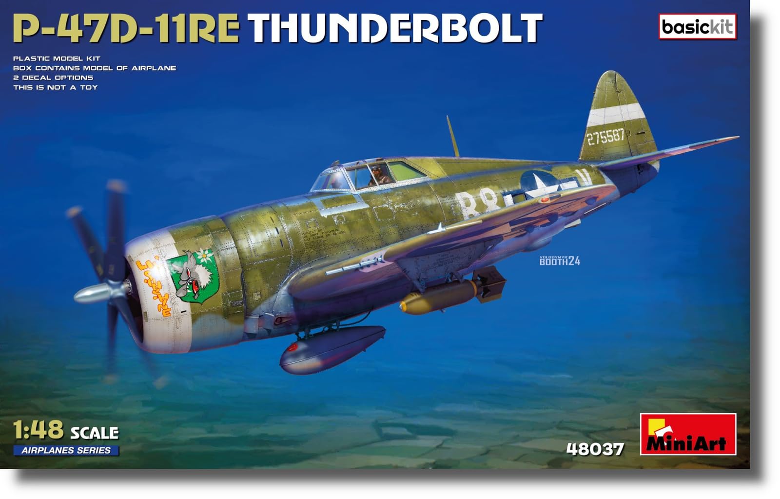 MiniArt MT48037 1:48 Republic P-47D-11RE THUNDERBOLT