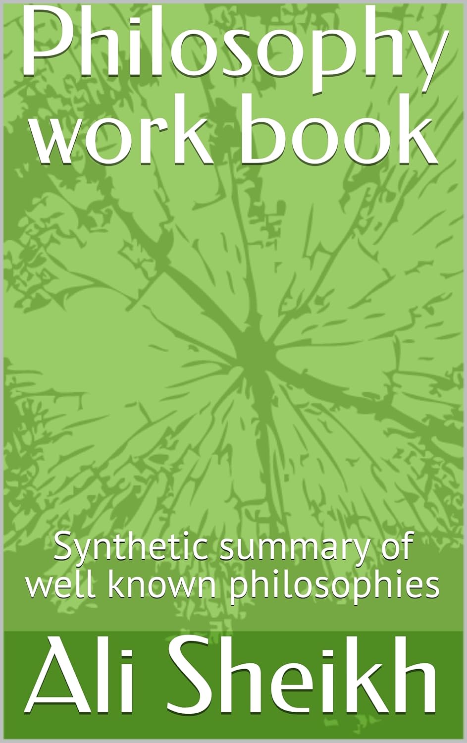 Philosophy work book: Synthetic summary of well known philosophies ...