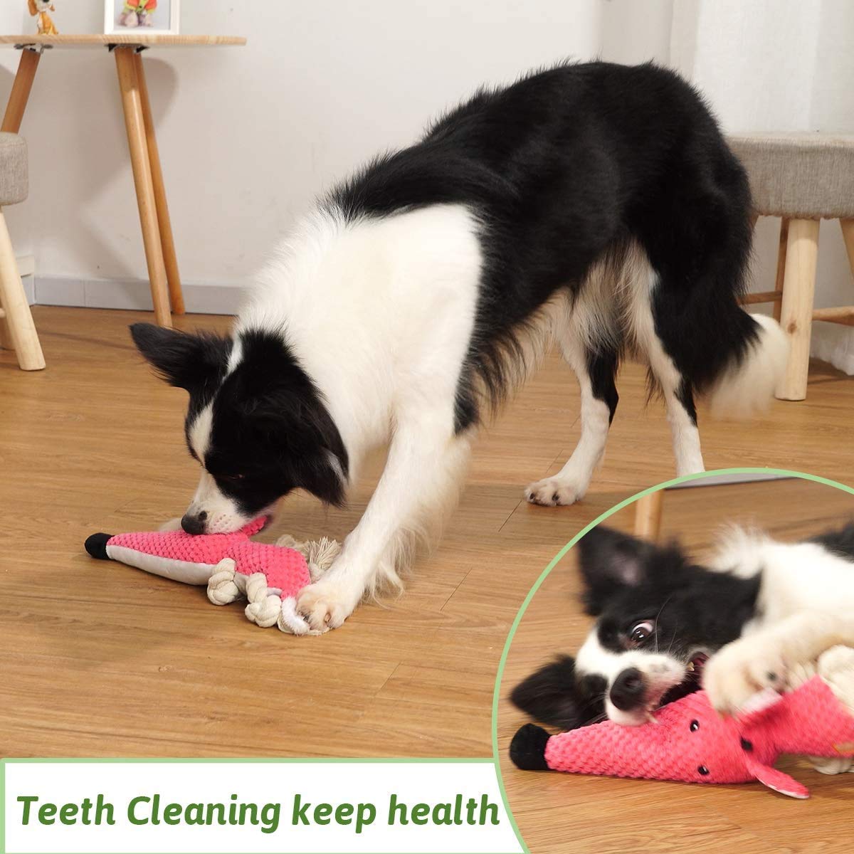 8er Set Hundespielzeug Ohne Füllung – Weiches Plüsch, Mit Quietscher, Für Welpen & Kleine Hunde