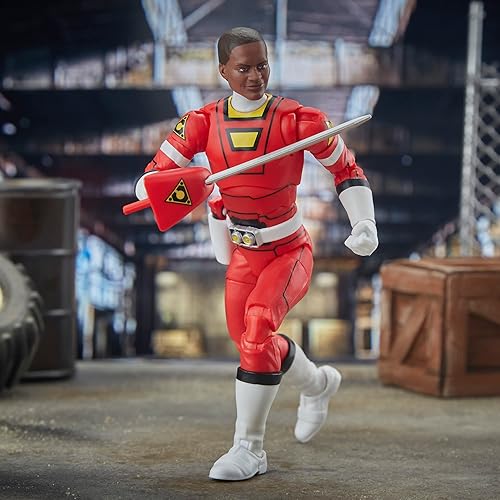 Miniatura 5 de Power Rangers Lightning Collection Turbo Red Ranger - Figura de acción coleccionable de 6 pulgadas con accesorios, para niños a partir de 4 años