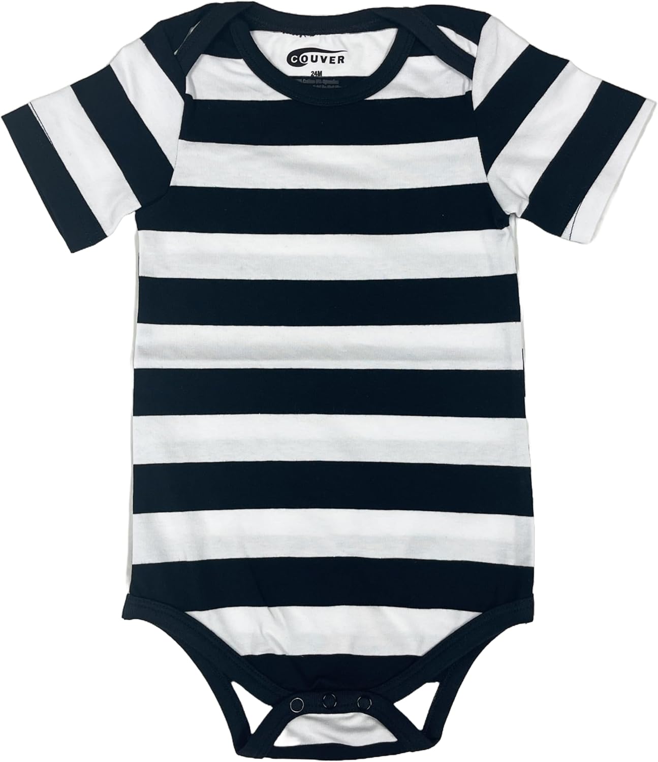 COUVER Soft Cotton Baby Bodysuit Boy Clothes Long Sleeve Onesie image 3