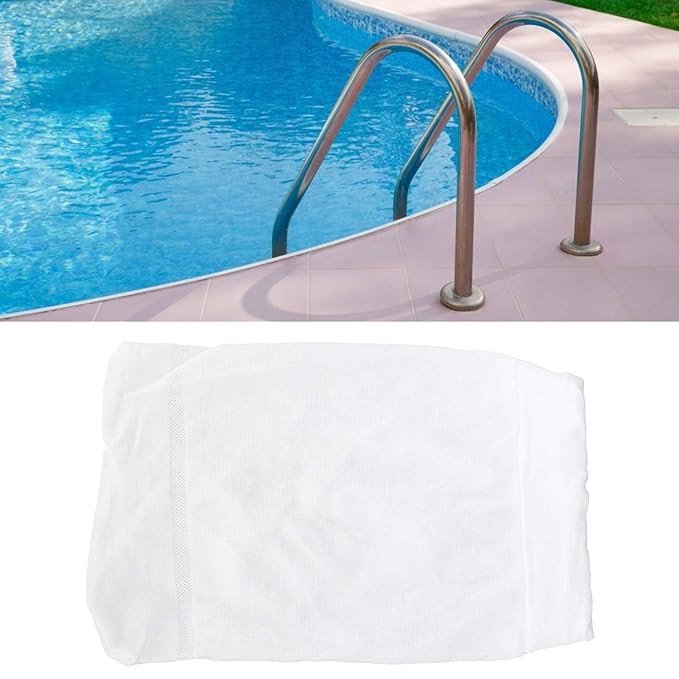 Pool Skimmer Bag, Pool Cleaning Too 18x12cm / 7.1x4.7in Filter Bag Mesh
