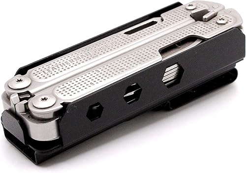 Miniatura 3 de RAE Gear - Funda magnética compatible con Leatherman Free P2 y P4 multiherramientas (clip de cinturón de 1.5 pulgadas) (herramienta no incluida)