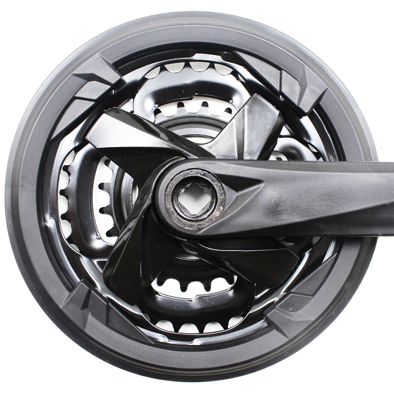 Guarnitura MTB 6/7/8/9 velocità 24-34-42T Mountain Bike GrulenkSt 170mm Set a manovella di Diamanti Foro Diamante Chainring Chainwheel Parts Accessori