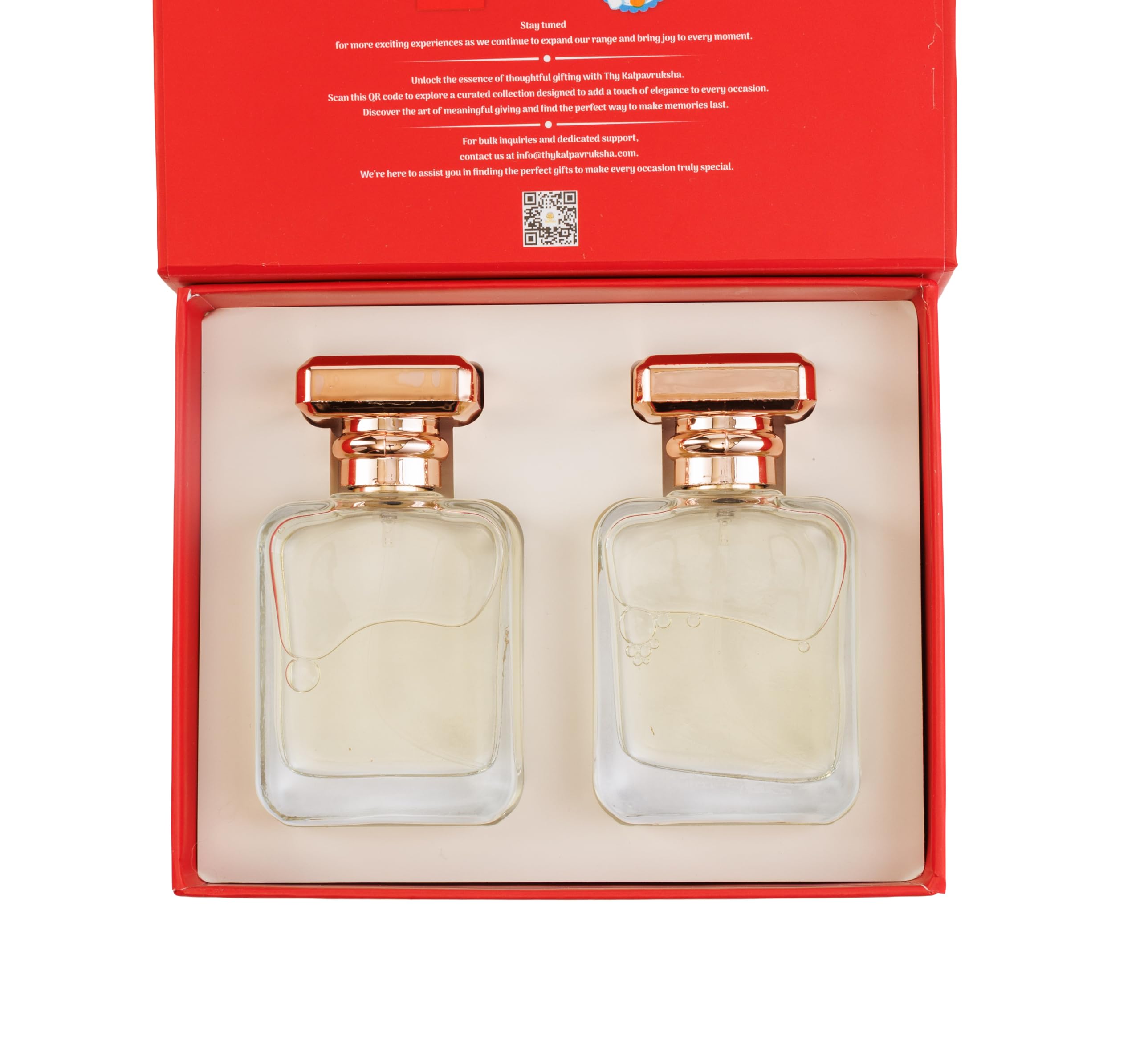 Thy Kalpavruksha Set of 2 Men's Perfume Gift Set | Long Lasting Luxury Eau de Parfum | Fresh, Aqua, Musky & Citrusy Notes | Perfect for Gifting - 100ml