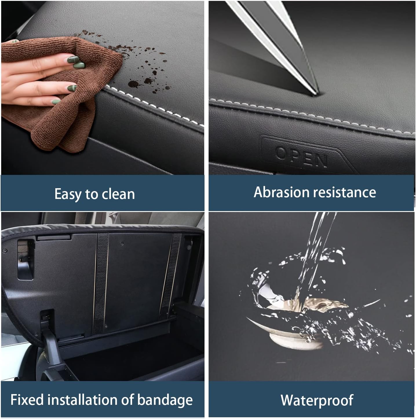 Ruiya 2022-2025 2026 Lexus NX Armrest Cover for Lexus NX350 Accessories Soft Comfy Center Console Cover Compatible with 2022 2023 2024 2025 2026 Lexus NX350/NX250/NX350h/NX450h+