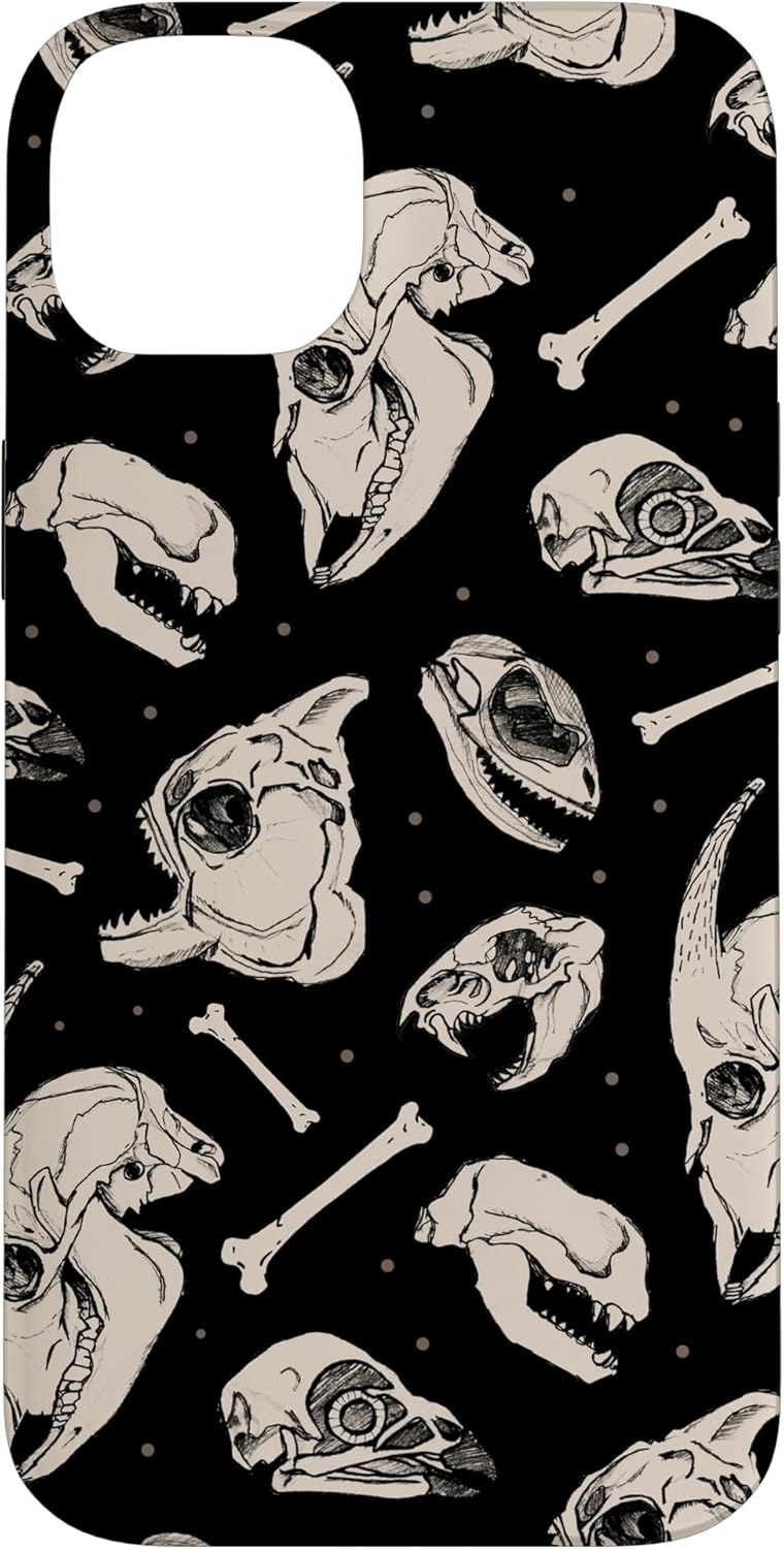 Animal Skulls And Bones Case for iPhone 13
