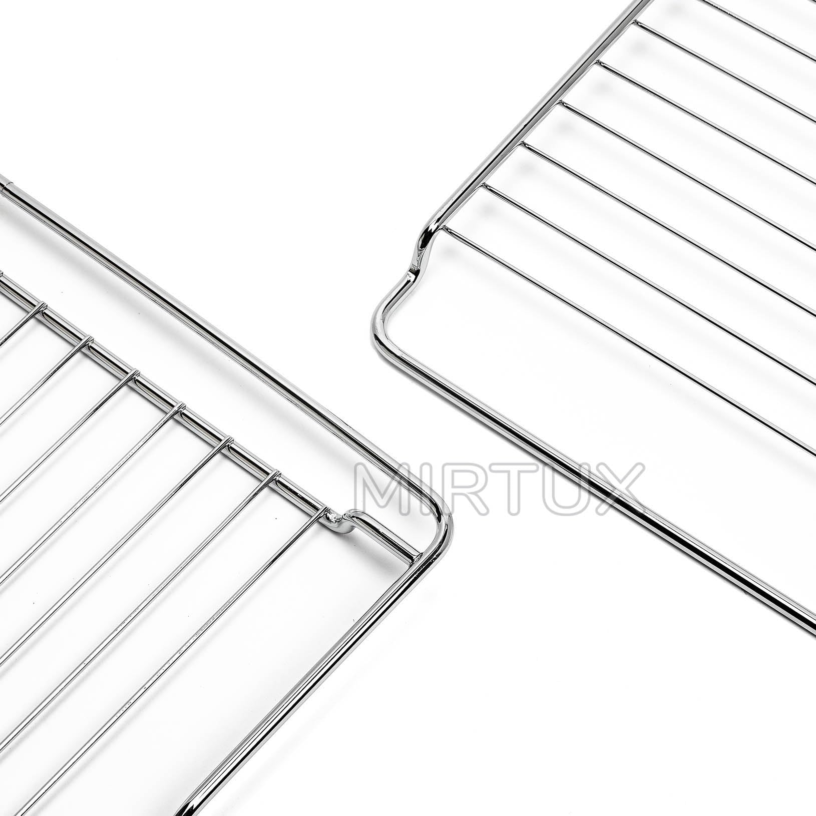 MIRTUX Grille de grille pour four compatible avec Whirlpool, Hotpoint, Bauknecht, Ignis,... - Code original : 481010657433 Y C00325927 - Dimensions : 442 x 375 mm (44,2 x 37,5 cm)