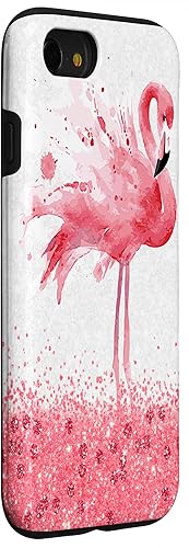 Vista 45 de Funda para iPhone 13 Cute Flamingo Women Girls Flamingos Birds