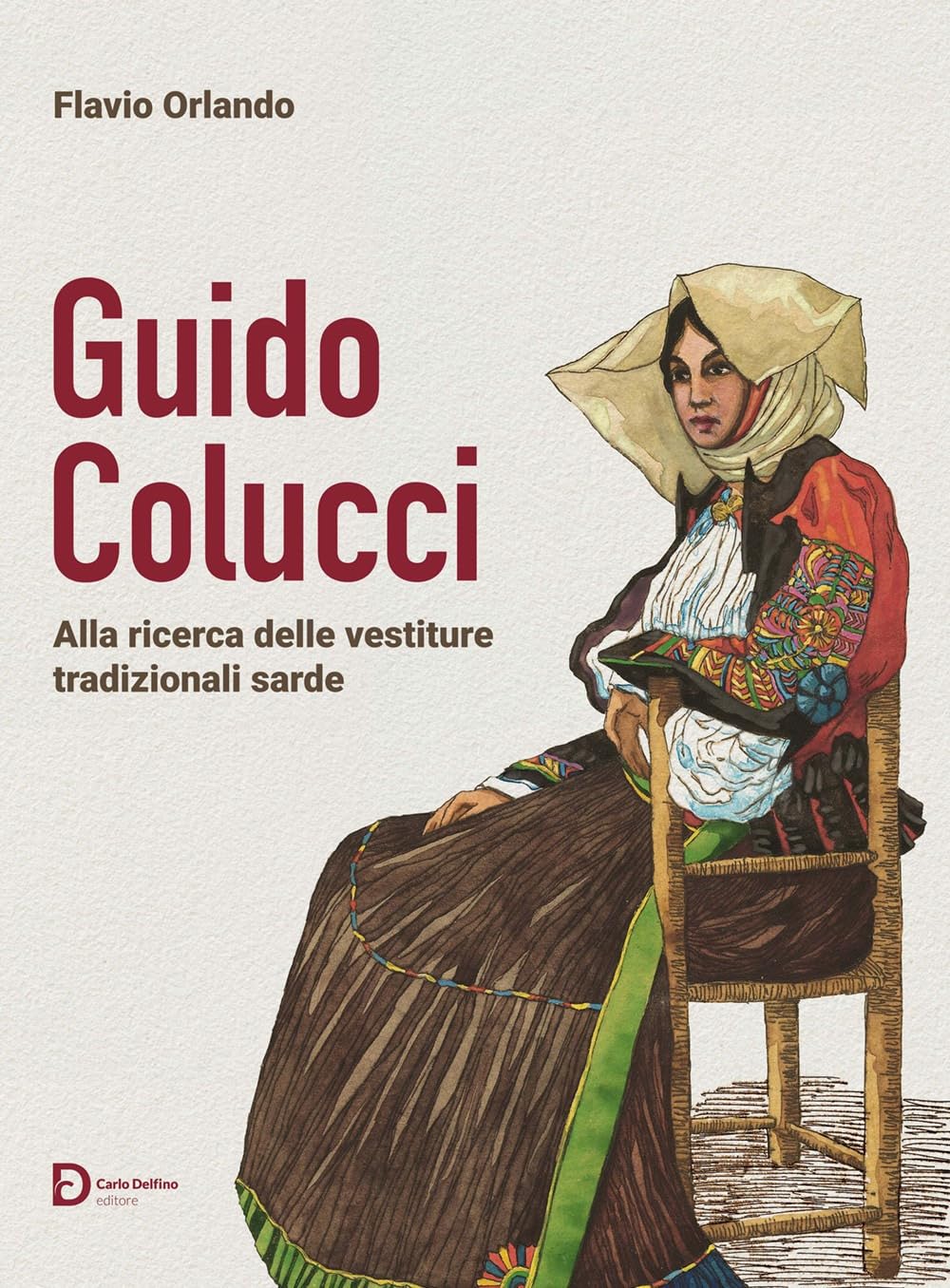 Guido Colucci vestitures traditionnelles sarde cadeau idéal pour passionné italie