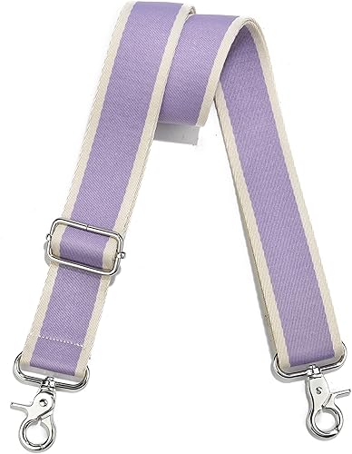 Miniatura 143 de Correa ancha para bolso, correa ajustable para bolsa cruzada, correas de hombro plateadas