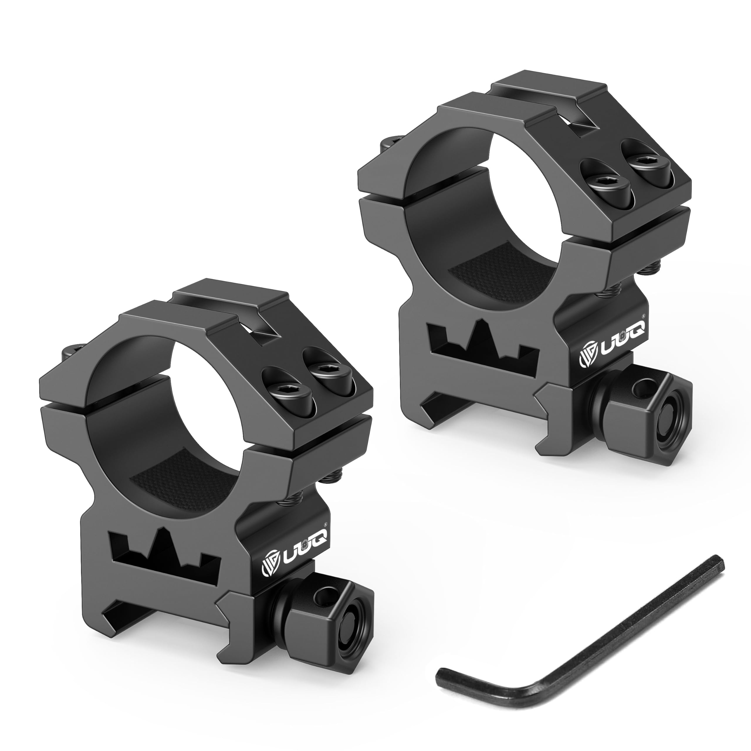 UUQ 1'' Scope Rings，2 Pieces High/Medium Profile 1-Inch Scope Mount Rings, 2-Pack for for…