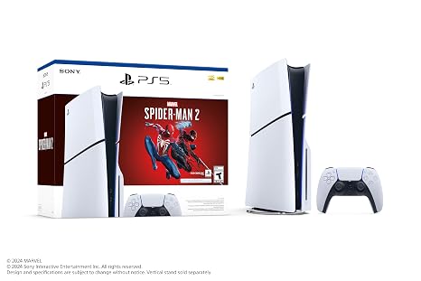 PlayStation 5 Slim Console - Marvels Spider-Man 2 Bundle