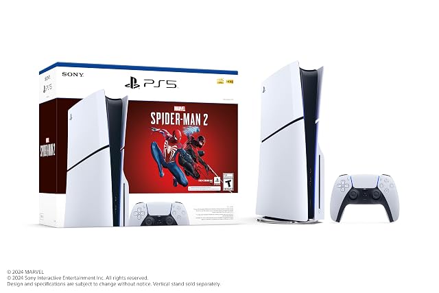 PlayStation 5 Slim Console - Marvels Spider-Man 2 Bundle
