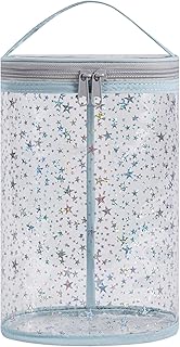 RSRSLEII Bolsa cilíndrica de loción transpare...
