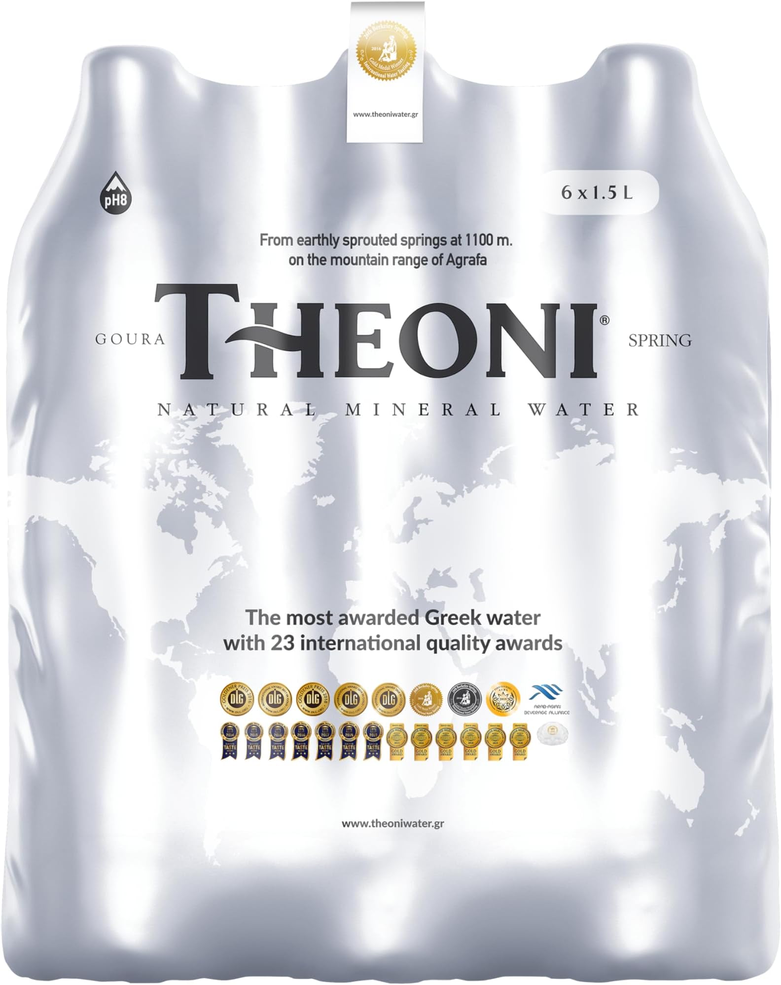 Natural Mineral Water - 1.5 Litres (Pack Of 6)