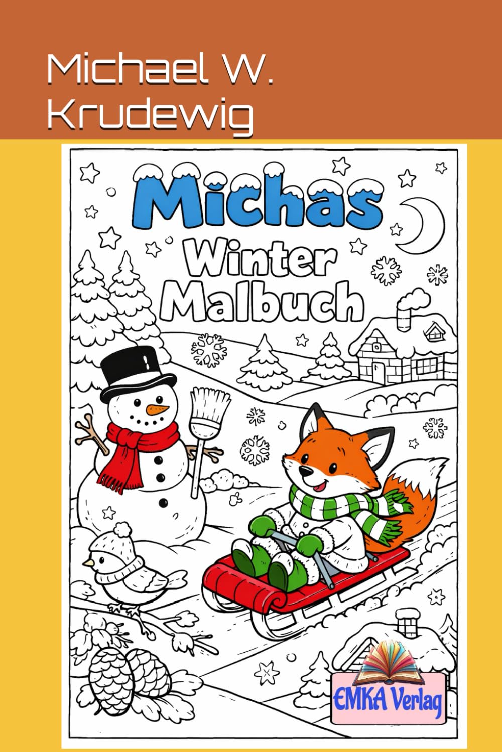 Michas Winter Malbuch (Michas Malbücher)