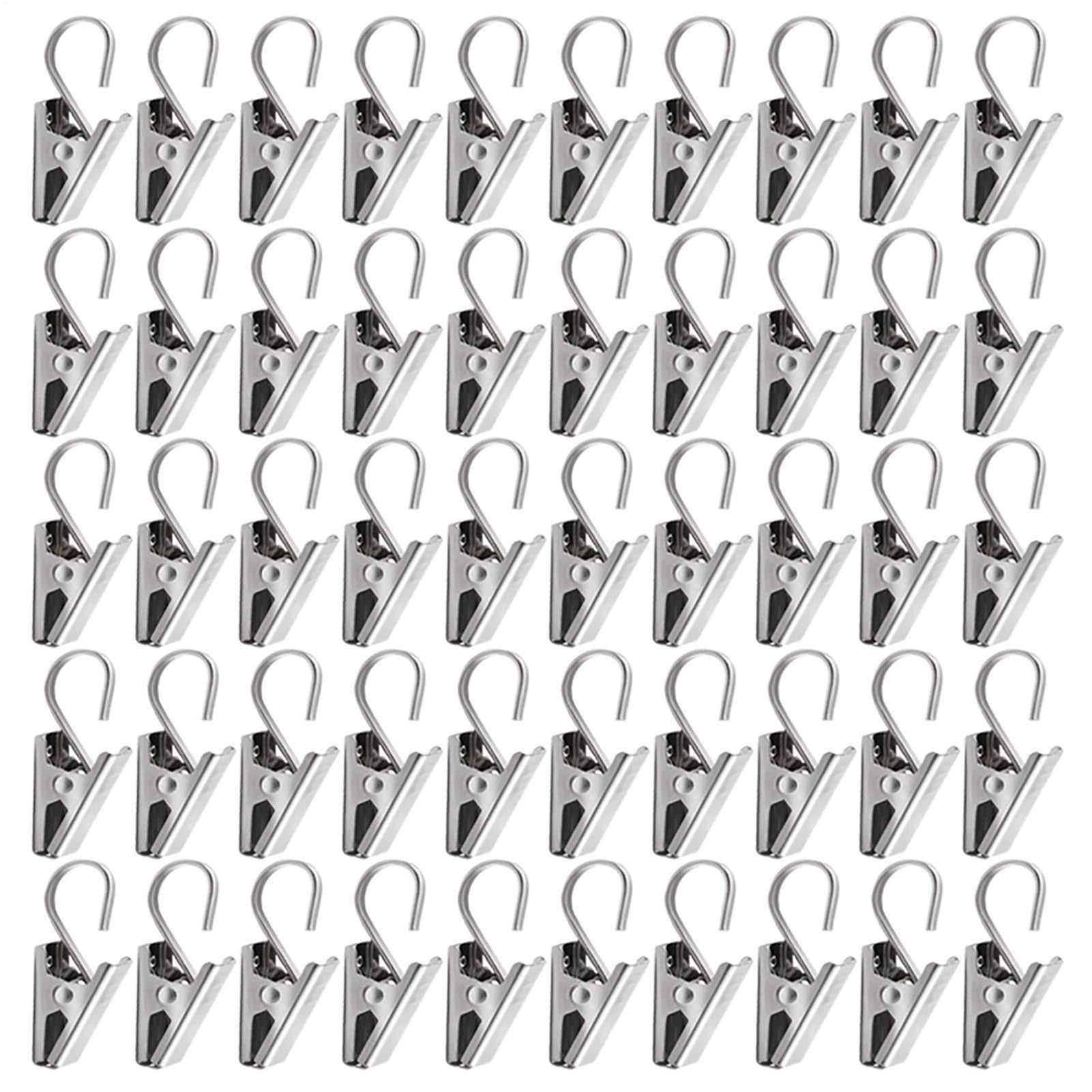 Ganchos clips de exhibición para crear murales de fotos y colgar cortinas de salón