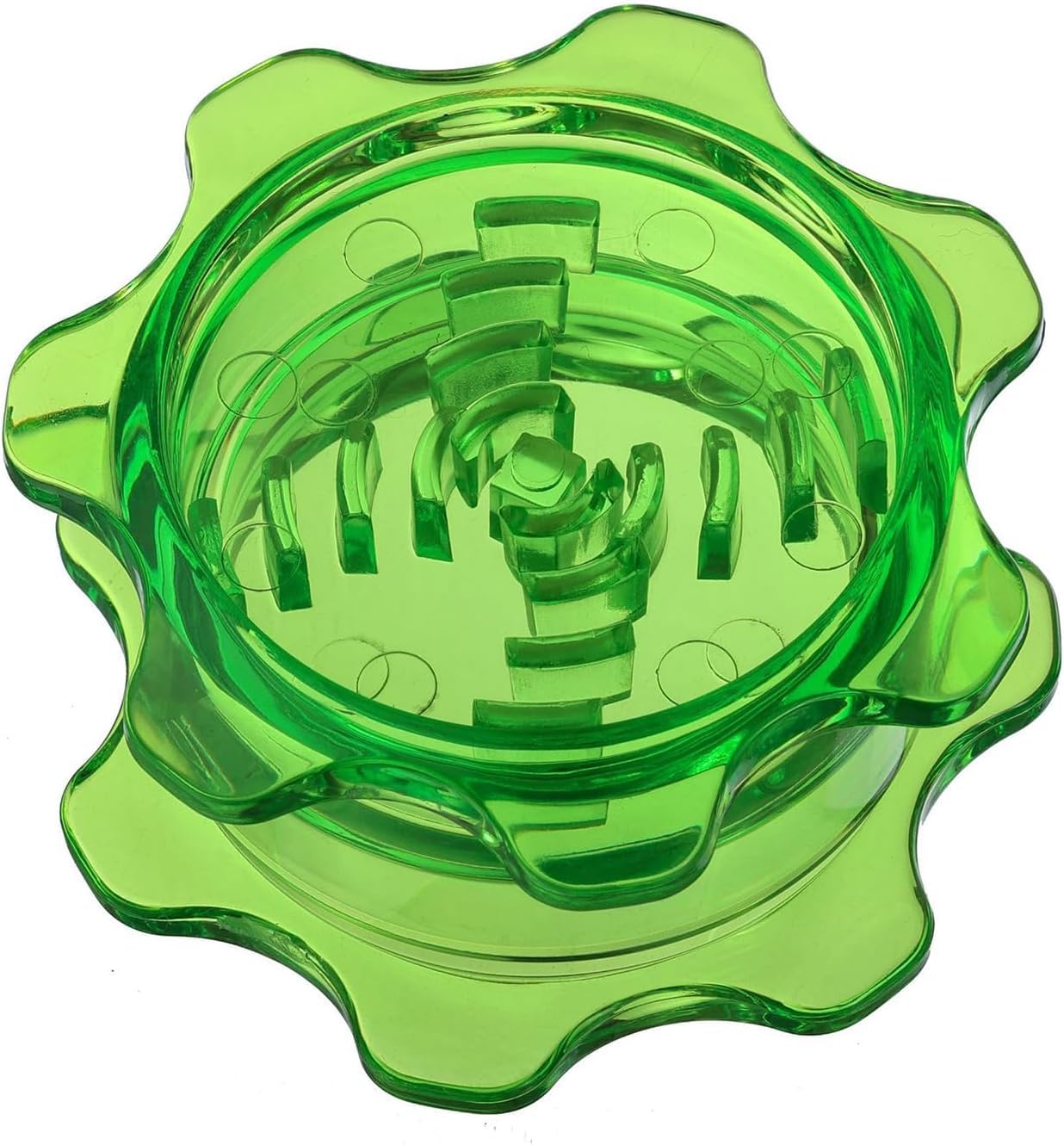 Angel’s Peel Lounge 3-Piece Garlic Mincer Set - Includes Mincer, Silicone Peeler & Cleaning Brush (Green)