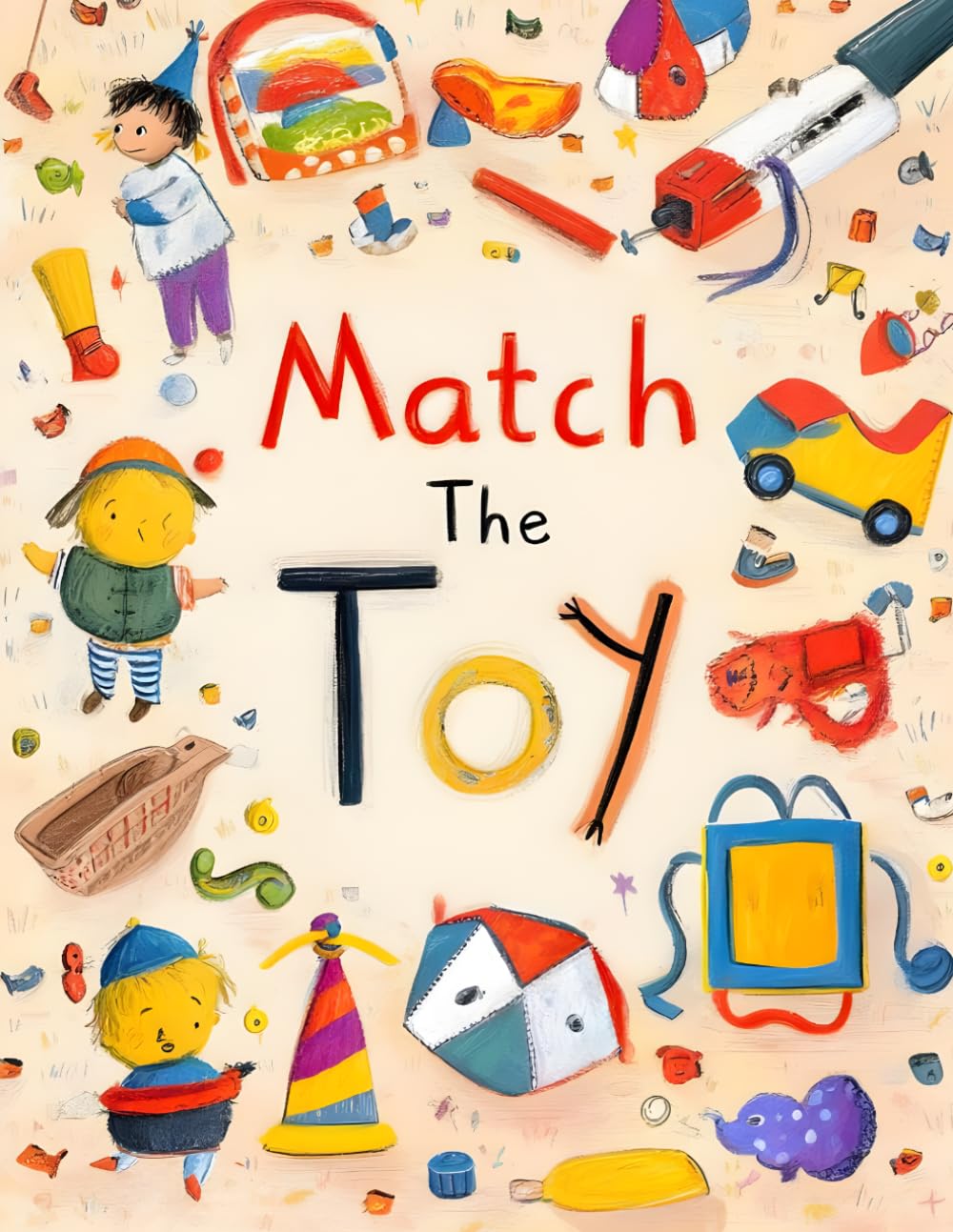 Match The Toy: A Fun Shadow Matching Game for Little Learners. Draw a Line to Match Each Toy to Its Shadow