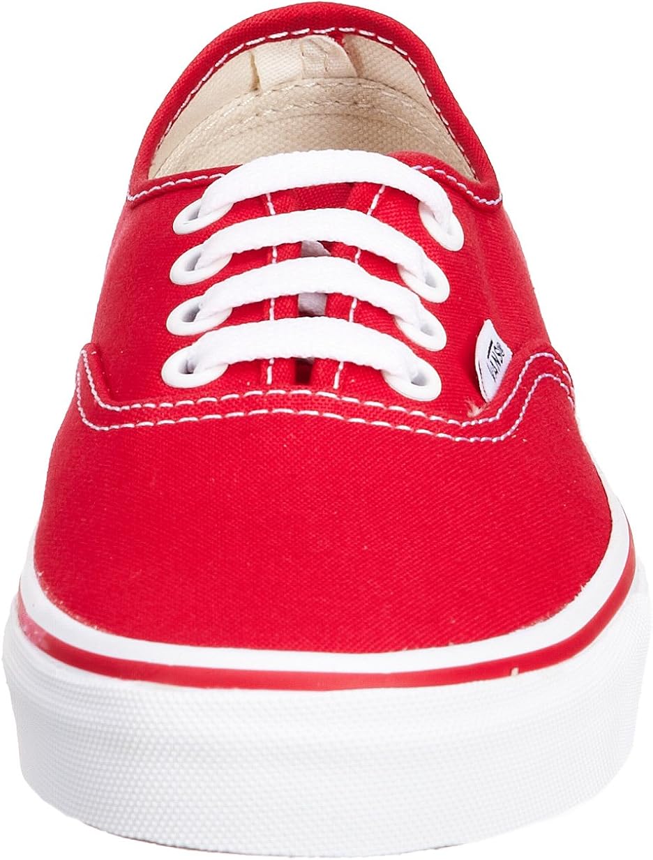 Vans Unisex Authentic(tm) Core Classics Trainers 9.5 Women/8 Men Red