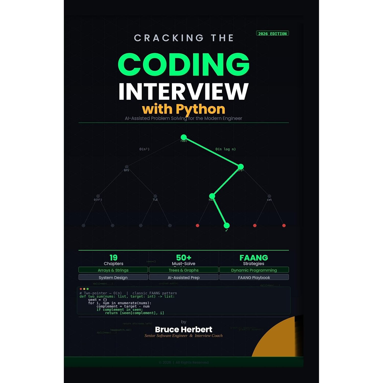 Cracking the Coding Interview with Python: 2026 Edition: The Complete Guide to Algorithms, Problem-Solving, and AI-Assisted Interview Prep    
	                
	            

                 
                        Audible Audiobook 
                  
                        – Unabridged